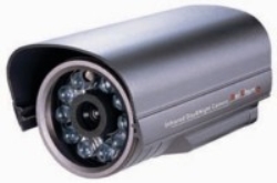Comfluid TELECAMERA SORVEGLIANZA 24 LED CCD 3,6mm